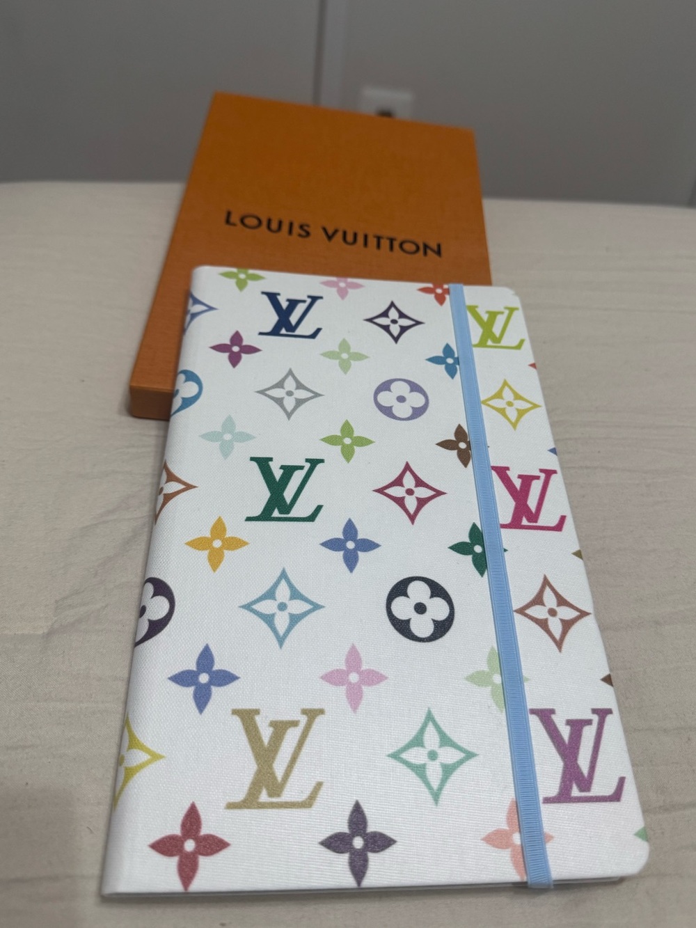 LV x TM Monogram Multicolore Jane Notebook MM